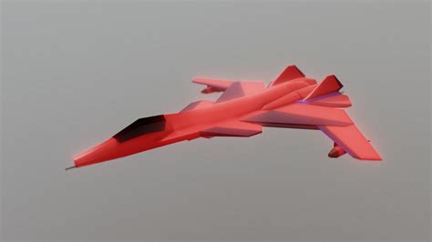 Sci Fi Jet Fighter Plane - Download Free 3D model by Matrix Rex ...