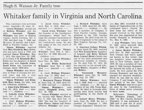 Whitaker Family Tree part 2 - Newspapers.com