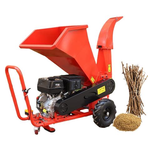 Forestry Tree Branch Shredder Chipper Wood Cutting Machine Garden Wood