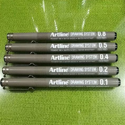 Jual Pena Gambar Artline Artline Drawing Pen Pena Menggambar