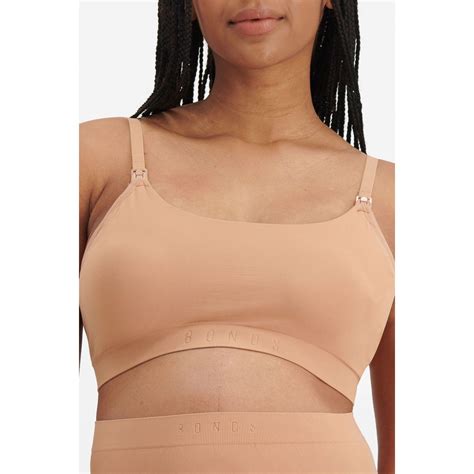 Bonds Women S Bases Maternity Bralette Nude Big W