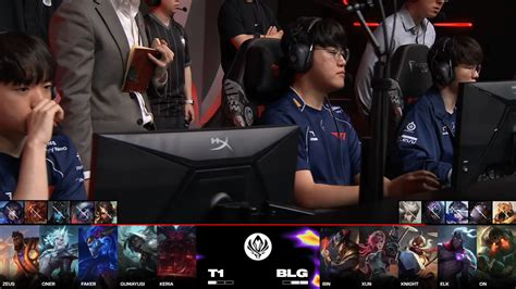 T1 Vs Blg Msi 2024 Lower Bracket Final Recap Chinas Last Hope