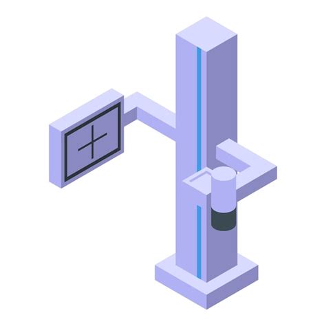 Premium Vector Medical Xray Scan Icon Isometric Vector Lung Scan