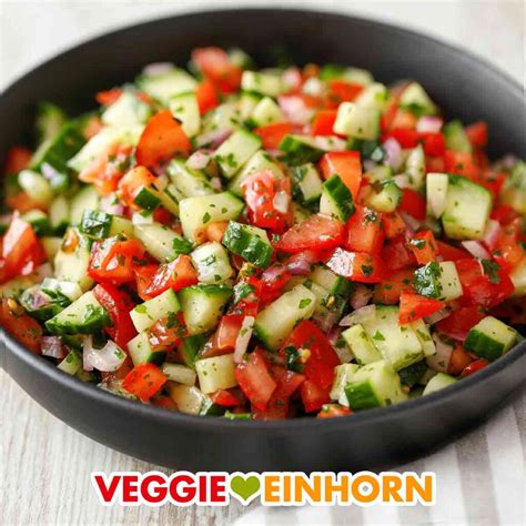 Einfacher Tomaten Gurken Salat Sehr Lecker