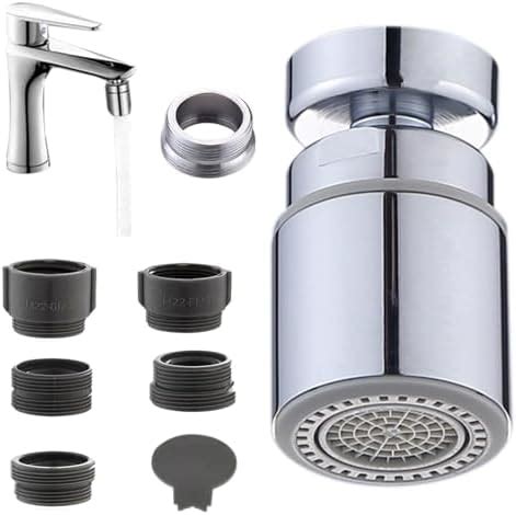 Faucet Aerator 360 Swivel Tap Aerator 2 Flow Faucet Tap Aerator 22mm