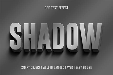 3d Shadow Editable Text Effect Psd Graphic By Chaska Id · Creative Fabrica