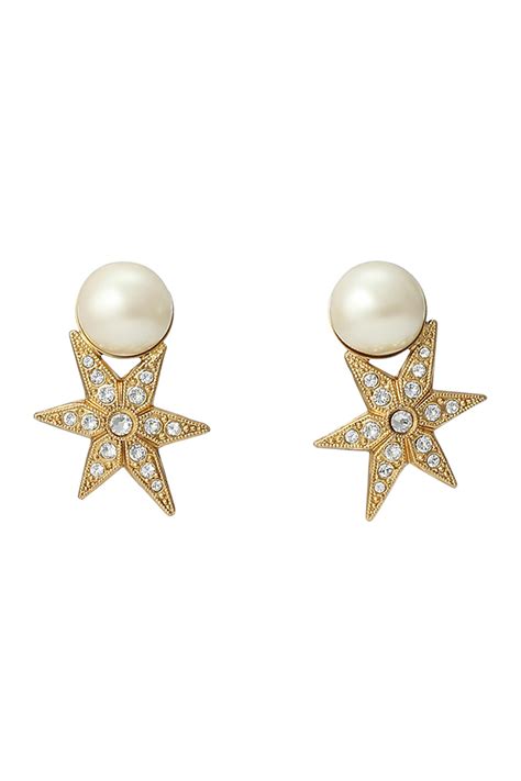 Ader Bijoux アデル ビジュー ｜star パールピアス ゴールド の通販｜elleshop・ エル・ショップ