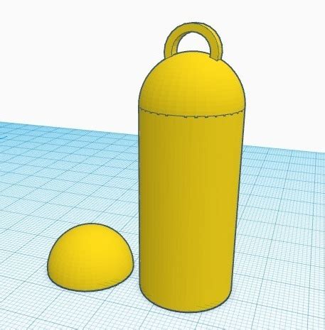 Fichier STL gratuit TANQUE GNC LLAVERO Design à télécharger et à