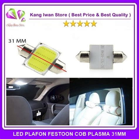 Jual Lampu Led Plafon Lampu Kabin Mobil Festoon Cob Plasma Ukuran Mm