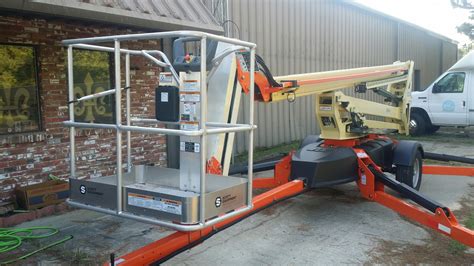 Man Lift Rental - JLG T500J Towable 50ft Boom Lift