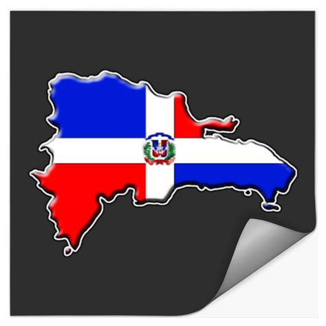 Dominican Republic Flag Map sold by Girish Gupta | SKU 32438344 | 25% ...