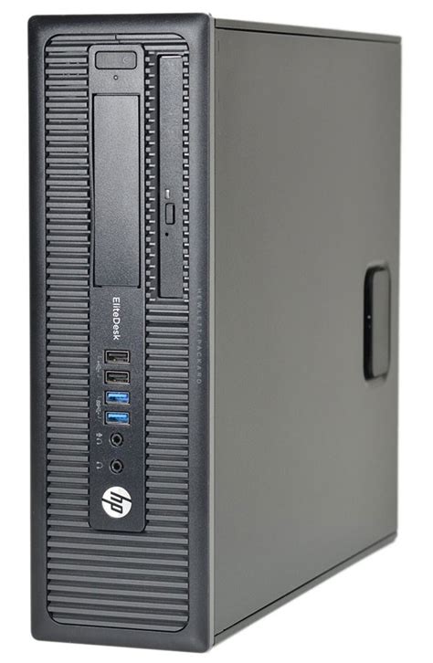 HP EliteDesk 800 G1 SFF Quad Core I5 4570 3 20GHz 8GB 500GB DVDRW WiFi