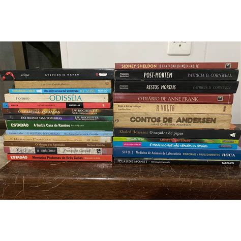 Livros usados e antigos desapego ler descrição Shopee Brasil