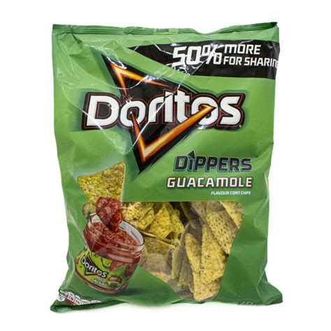 Doritos Dippers Guacamole Sharing Tortilla Chips 270g 270g From