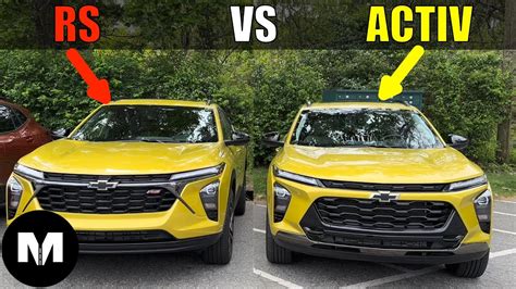 Chevy Trax Rs Vs Activ Design Differences Explained Youtube