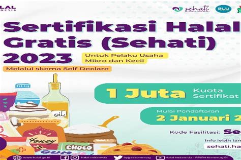 Program Sertifikasi Halal Gratis Dibuka Mulai Januari Cek