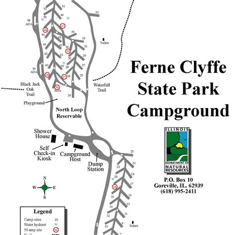 Turkey Ridge Campground — Ferne Clyffe State Park Goreville Il