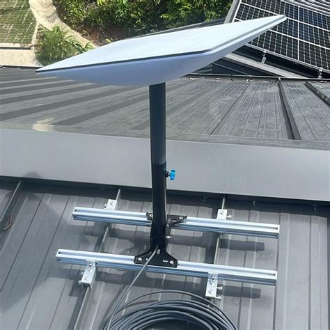 Buy Adjustable Starlink Mounting Kit for Standing Seam Metal Roof ...