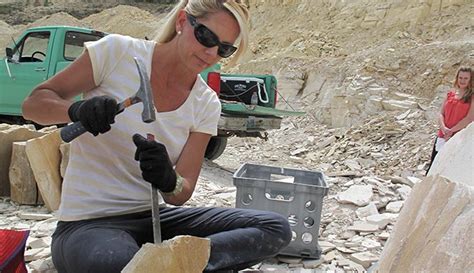 Digging for fossils in Wyoming. Photo courtesy of Fossil Basin ...