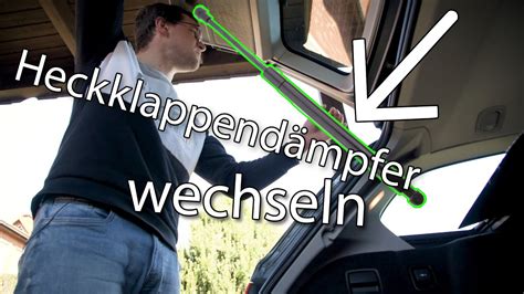 Heckklappendämpfer wechseln Easy gemacht YouTube