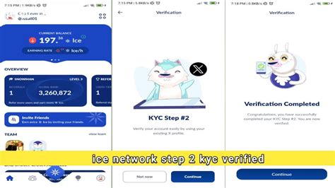 Ice Kyc Step Verify Ice Network Kyc With X Ice Verified With