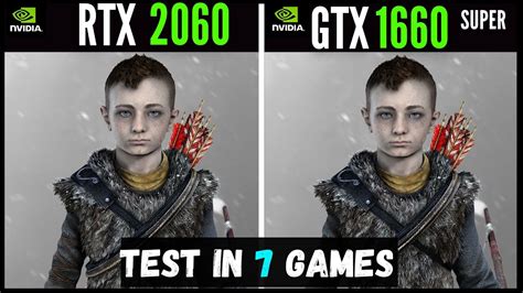 Gtx 1660 Super Vs Rtx 2060 Test In 8 Games In 2023 Youtube