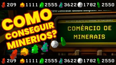 Como Conseguir Min Rios E Tudo Sobre O Comercio De Minerais Deep Rock