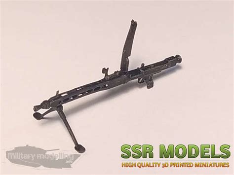 SSR Models: MG3 und MG Accessories - MilitaryModelling.info