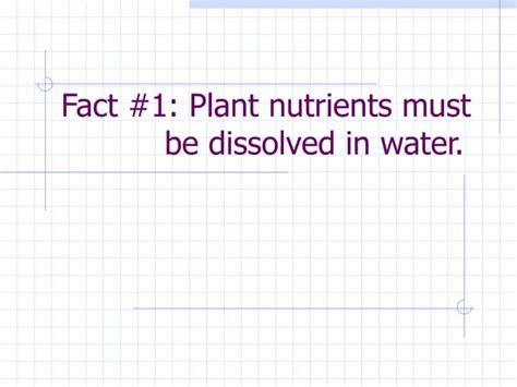 Plain Talk About Soil Chemistry PPT