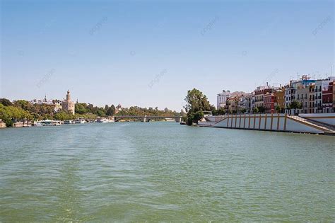 View Of Guadalquivir River In Seville Place Heritage Moorish Photo