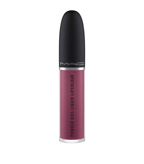 MAC Purple Powder Kiss Liquid Lipcolour Harrods UK