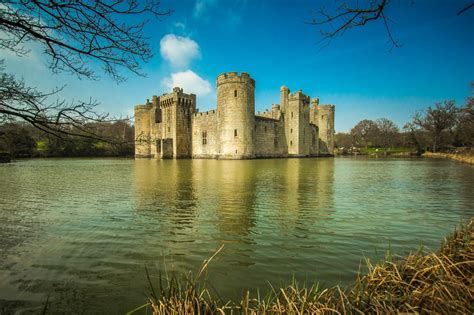 Free Images Landscape Tree Water Morning Lake Chateau River