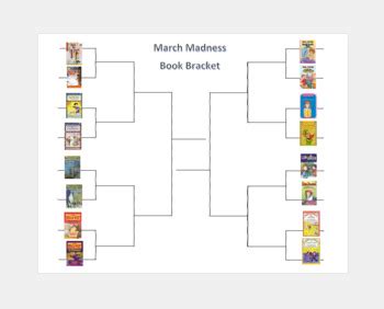 March Madness Book Bracket by Investing in Knowledge | TpT