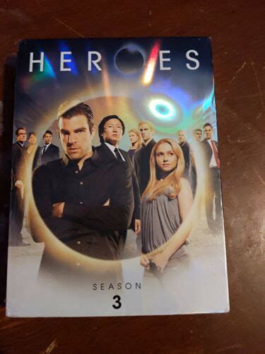 Heroes Season 3 DVD 2009 6 Disc Set 25195050333 EBay