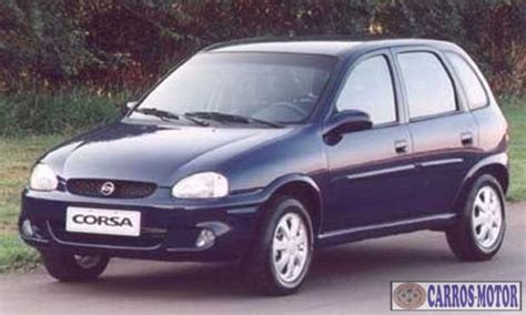 Tabela Chevrolet Corsa GL 1 6 Mpfi 1 4 EFI 2P E 4P 1996 Tabela