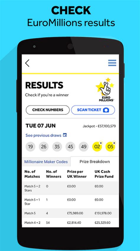 The National Lottery Results Para Android Download