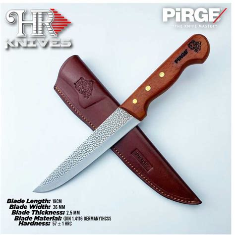 PIRGE Elite Forged Butcher Knife Available 4 Size Pisau Lapah Pisau