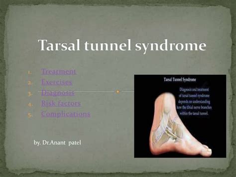 Tarsal Tunnel Syndrome Ppt