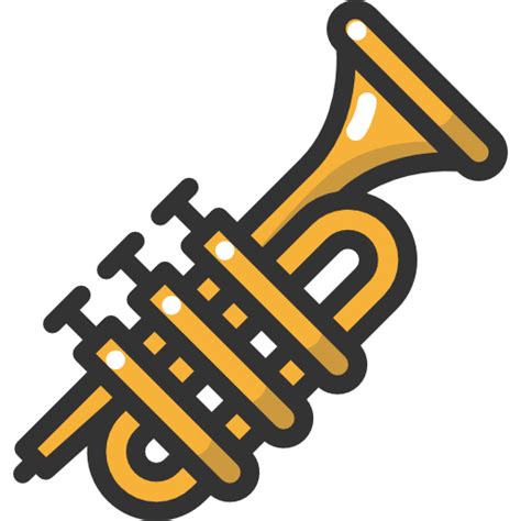 Trumpet Special Lineal Color Icon