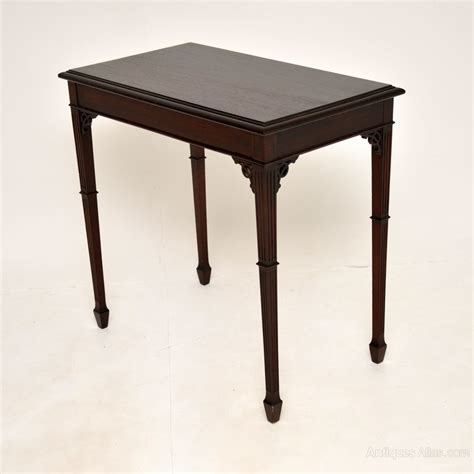 Antique Edwardian Mahogany Side Table Antiques Atlas