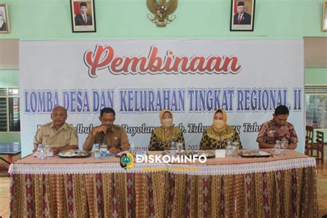 Evaluasi Pembinaan Persiapan Lomba Desa Tingkat Regional Ii Tahun