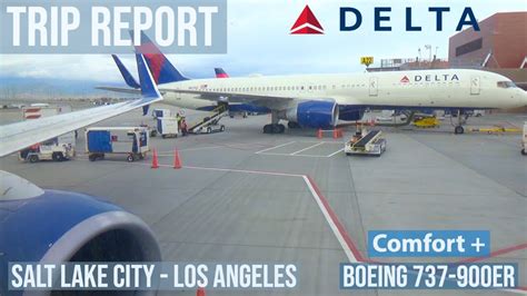 Trip Report Delta Air Lines B Er Comfort Salt Lake City