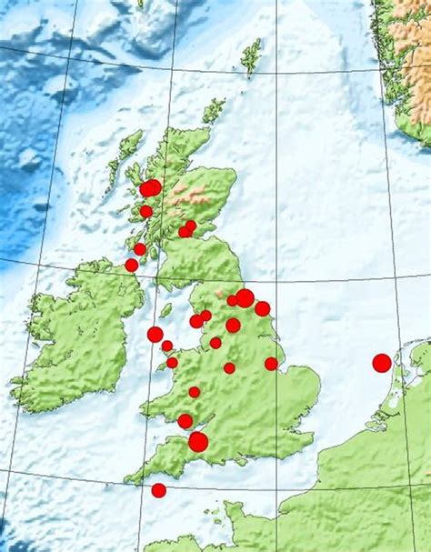 Earthquakes Today Where Are Earthquakes Most Likely To Hit Uk