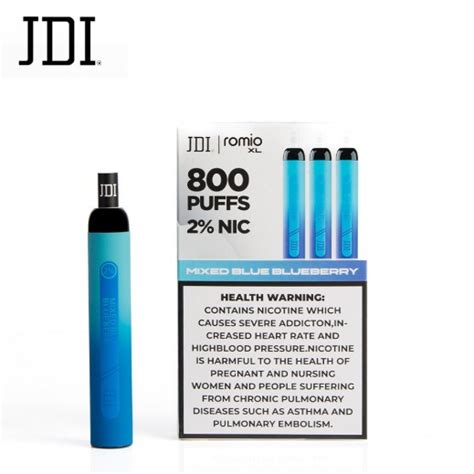 Buy JDI Romio XL 2 Nicotine Vape Blue Blueberry 800 Puffs توصيل