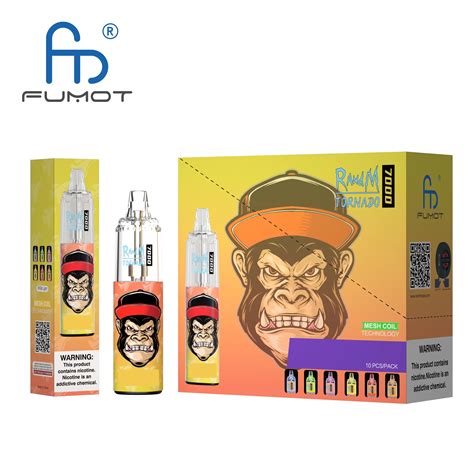 Original Randm Tornado 7000 Puffs Vape E Cigarette 100 Fumot