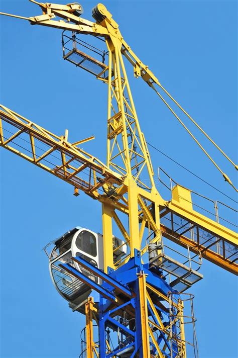 Construction Tower Crane Stock Photo Image Of Machine 45104368