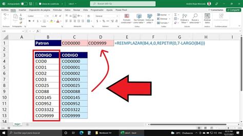 C Mo Generar Un C Digo Autom Tico En Excel Recursos Excel