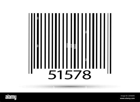 Realistic Bar Code Icon A Modern Simple Flat Barcode Marketing The