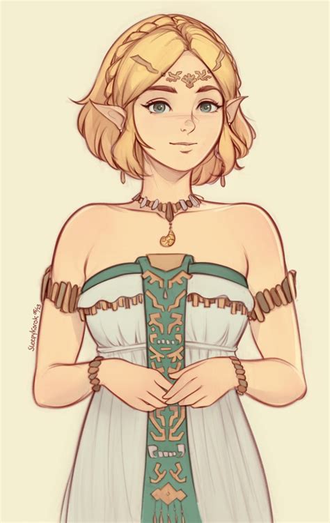 Princess Zelda The Legend Of Zelda And 1 More Drawn By Sleepy Korok