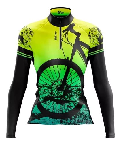 Camisa Ciclismo Manga Longa Feminina Bike Mtb Befast Uv Mercadolivre